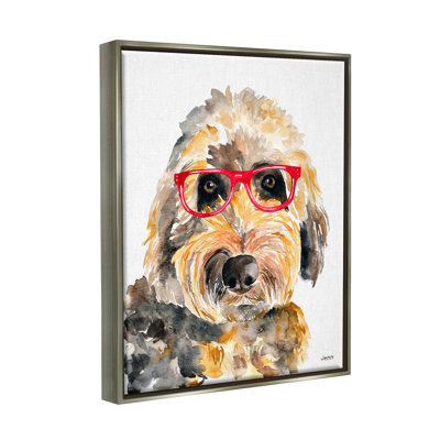 " Fun Terrier Dog Glasses "