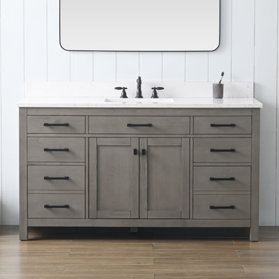 Ajiya 60" Single Bathroom Vanity