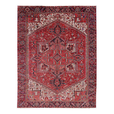 Fine Red Persian Heriz Rug 10'6"X 13'3"