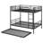 Metal Bunk Bed With Trundle-649480092
