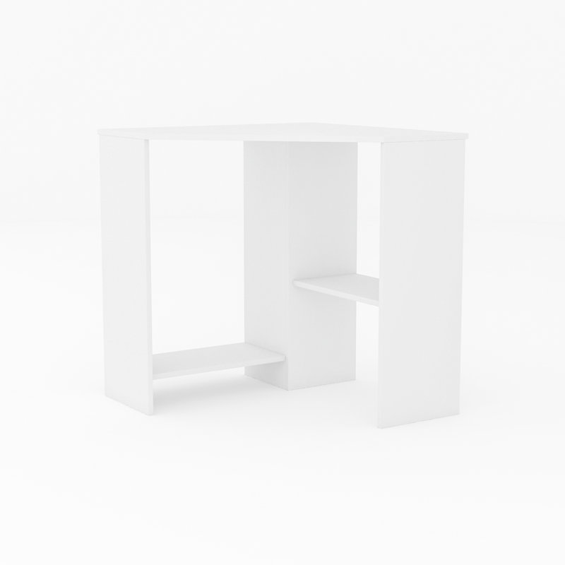 Muskoka Writing Desk, White, 72cm x 76cm