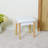 Tabouret de coiffeuse en bois massif Bob