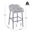Ensemble de tabourets de bar contemporain en corde tissée pour l'extérieur-1253588290