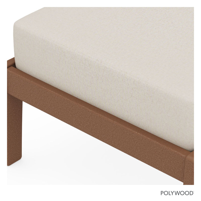 Repose-pieds à assise profonde, Dune Burlap Revolution®