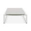 Chaise longue d'extérieur réglable à 5 niveaux 2 pièces, structure en aluminium durable et filet en textilène, parfaite pour le patio / la piscine