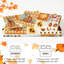 Literie de l'Action de grâce en microfibre douce, trois pièces avec taies d'oreiller, motif citrouille et feuilles d'automne, orange-134881915