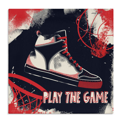 Play The Game, graffiti urbain, design par Marcus Prime