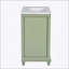 Meuble-lavabo autoportant de 30 pouces avec lavabo en céramique, tiroir caché et armoire de rangement, structure en bois massif pour salle de bain moderne-347120222