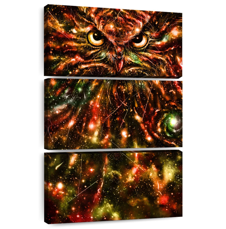Brampt Space Owl, 38" H x 24" W