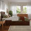  Lit plateforme en bois massif Nantucket avec pied et gigogne assortis-96140368-96140371