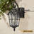 17 Inch Outdoor Wall Lantern With Built-In Outlet