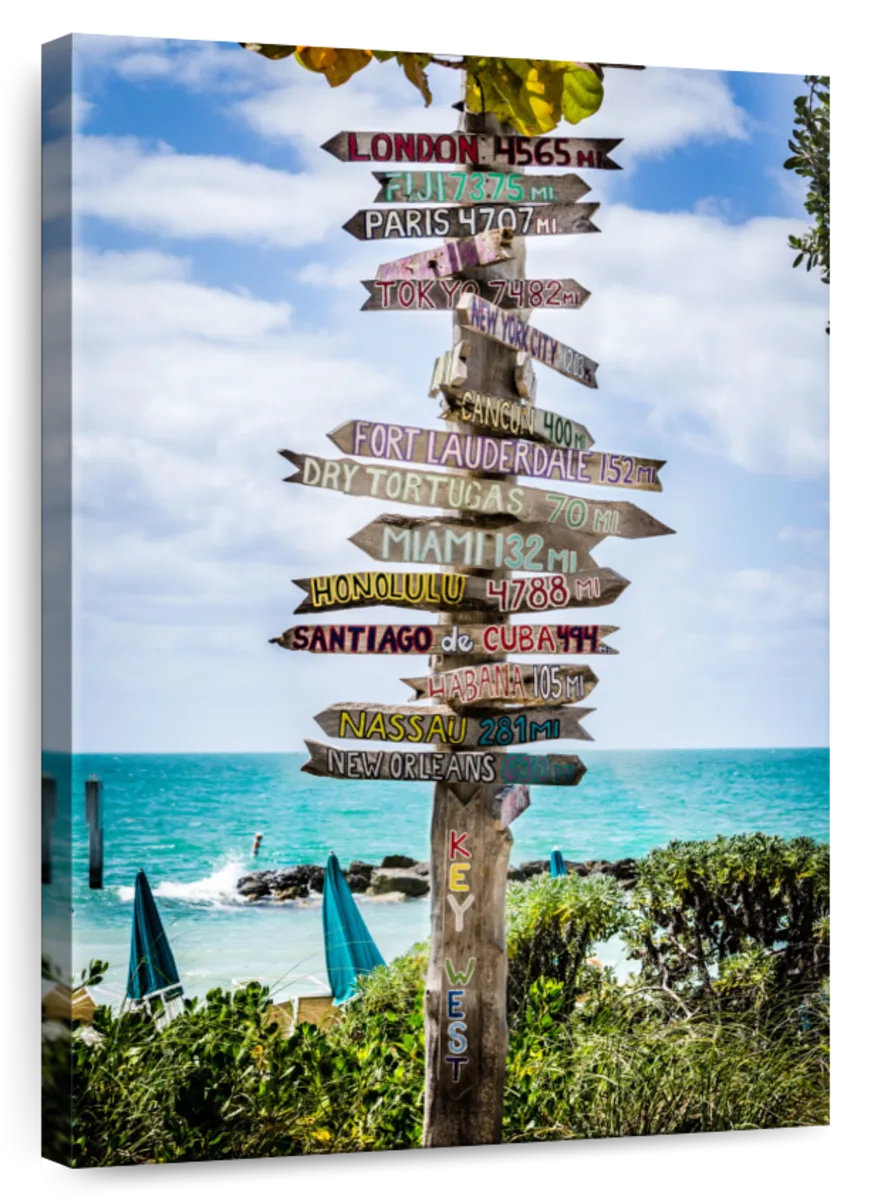 Ebern Designs Hannes Key West Destination Signs - Wayfair Canada