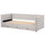 Upholstered Daybed with Trundle