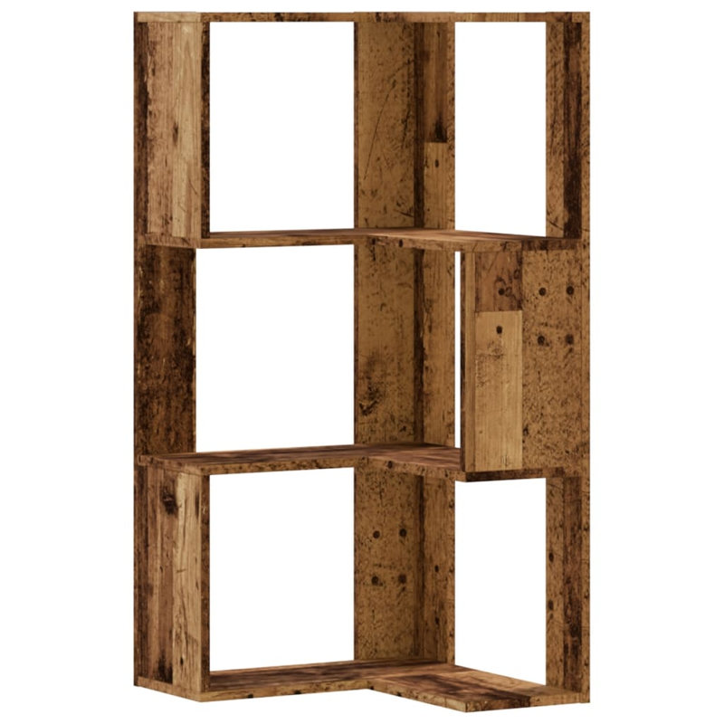 Ambriel 102cm H x 50cm W Bookcase, Old Wood