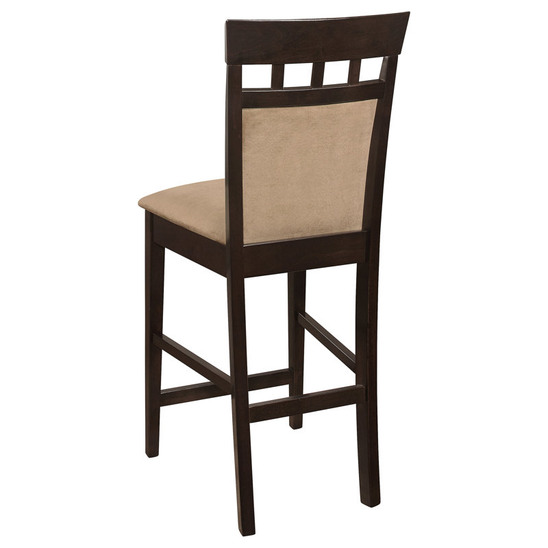 Sylinda 9-piece Square Counter Height Dining Set Cappuccino, 9 Pieces: Table, 8 Chairs