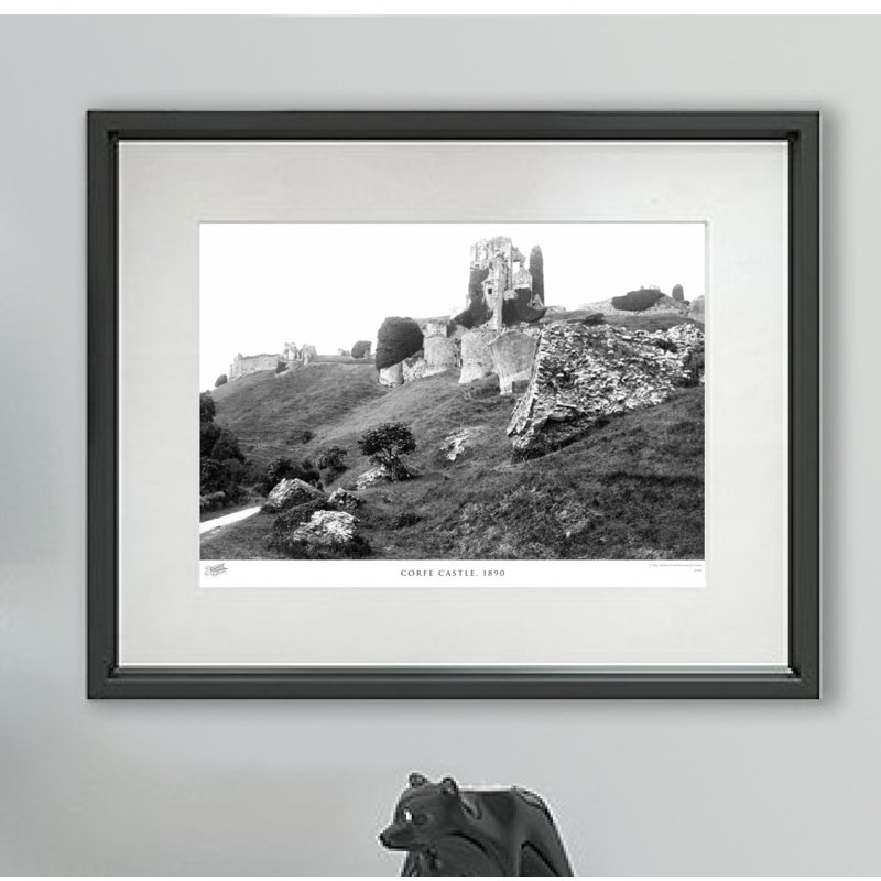 Jerusalem, From The Well Of En Rogel 1857 - Single Picture Frame Print, 60cm H x 80cm W x 2.3cm D