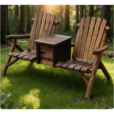 Causeuse double Adirondack