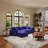 108.2" W 4 - Piece L Shape Upholstered Sectional Sofa Oversized 4-Seater Modular Sofa With Ottomans-473902263