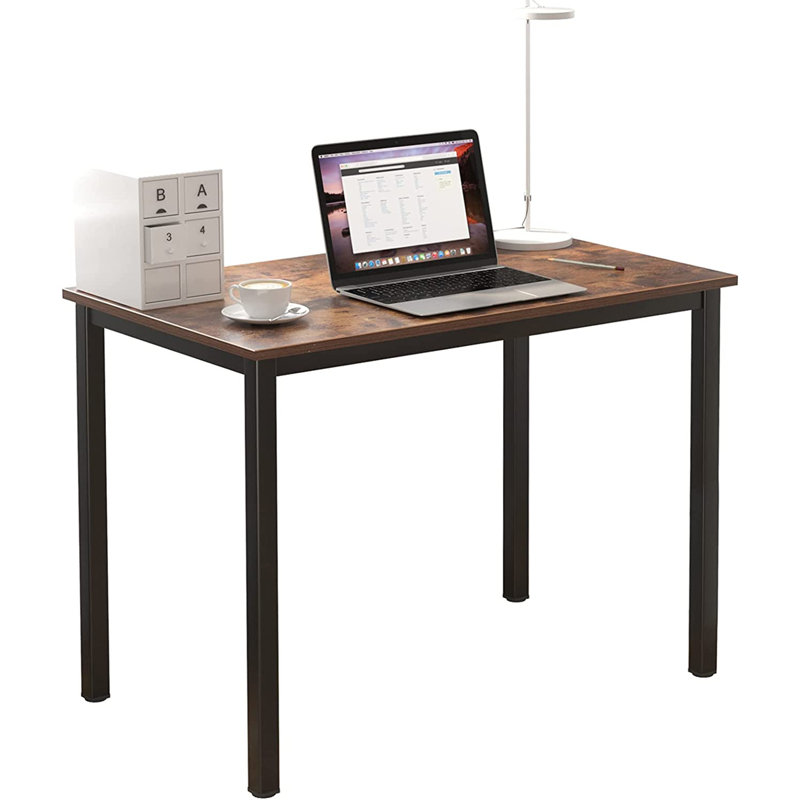 Frisina Metal Base, 29.2" H x 31.5" W  x 15.7" D, Teak/Black