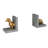 Dachshund Modern & Contemporary Bookends