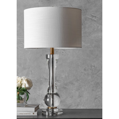 Lampe de table transparente 28 po Fifield