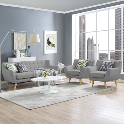 Remark Armchair and Sofa Set