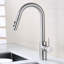 Robinet de cuisine contemporain à poignée simple avec accessoires-38767978