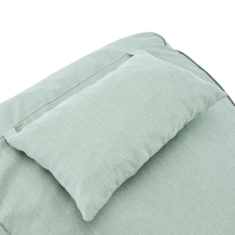 Fauteuil à billes avec repose-tête Brody, Menthe