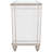 Daneli 38"W Mirrored 3-Drawer Accent Chest