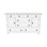 Commode 6 tiroirs avec armoires Gleda