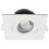 4" Square Adjustable Trim Selectable Colour Temperature Dimmable Air-Tight IC Rated LED Canless Recessed Lighting Kit