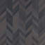 Mews Chevron Soot 2X16