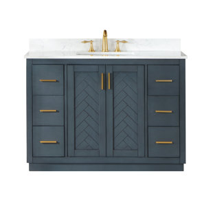 Tall Freestanding Bathroom Storage Cabinet With Drawers And Adjustable  Dividers, Green - ModernLuxe