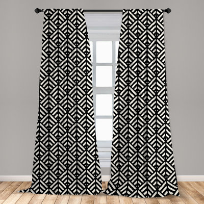 Mixed Semi-Sheer Rod Pocket Sliding Panel