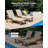  Outdoor Chaise Lounge Cushion Olefin Fabric Waterproof Fade-Resistant-255869065