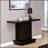 Fiona Cappuccino Engineered Wood Pedestal Console Table, Durable and Stylish for Modern Interiors