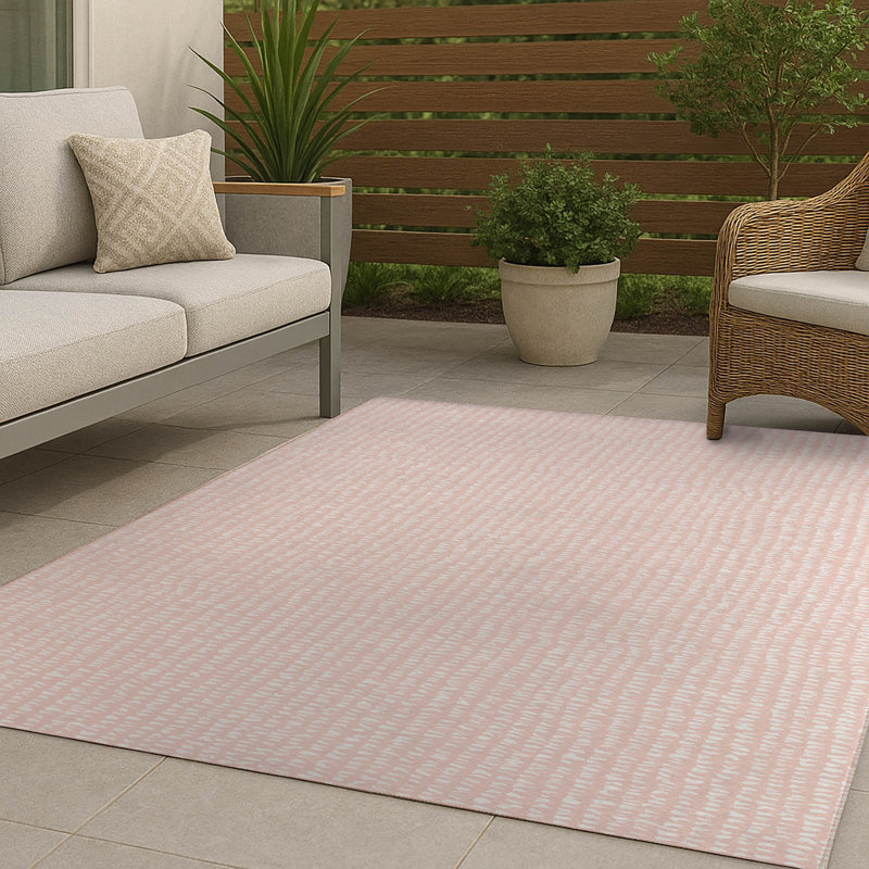 Tapis d'extérieur antidérapant Crops, Rectangle 5 pi x 7 pi