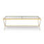 Glass Rectangle Cocktail Table-1323903398