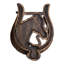 Heurtoir de porte en fer