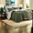 Luxury Waffle Knit Chenille Bedding Set, Full/queen, Ultra-soft Sherpa Reverse, Olive