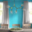 Lustre linéaire moderne spoutnik à 5 lumières Ulrey-2070312974