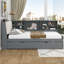 Lit plateforme en bois avec lit gigogne-2057322908-2057322909