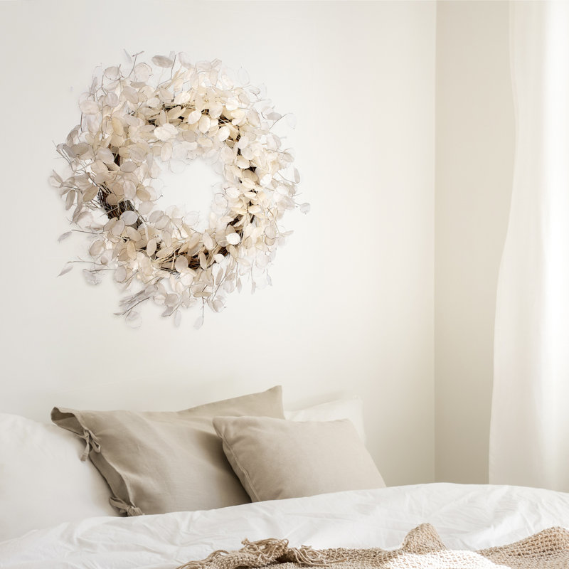 Faux Wreath, 28" H x 28" W x 5"D