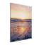 Reproduction d'art plage coucher de soleil - océan coucher de soleil sur toile - paysage côtier, affiche sur toile - soirée ciel bord de mer - décor de plage tropicale - voyage mural-87816999-87816998