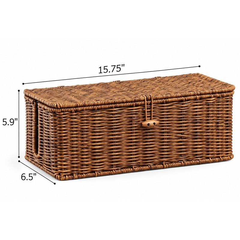 Cable Management Box, Brown, L