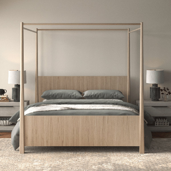 Joss & Main Grecia Solid Wood Bed - Wayfair Canada