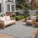 Arneshia Power Loom Gray/Navy Indoor/Outdoor Area Rug