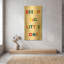 «Dream Big Little One Bright» par Ann Kelle, art mural en métal doré, 24 po x 48 po-133651480