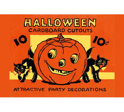 " Halloween Cardboard Cutouts "