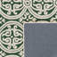 Tapis oriental en laine touffeté à la main Ridgeton-843288238